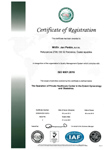 MUDr. Pern Jan - Certifikt ISO